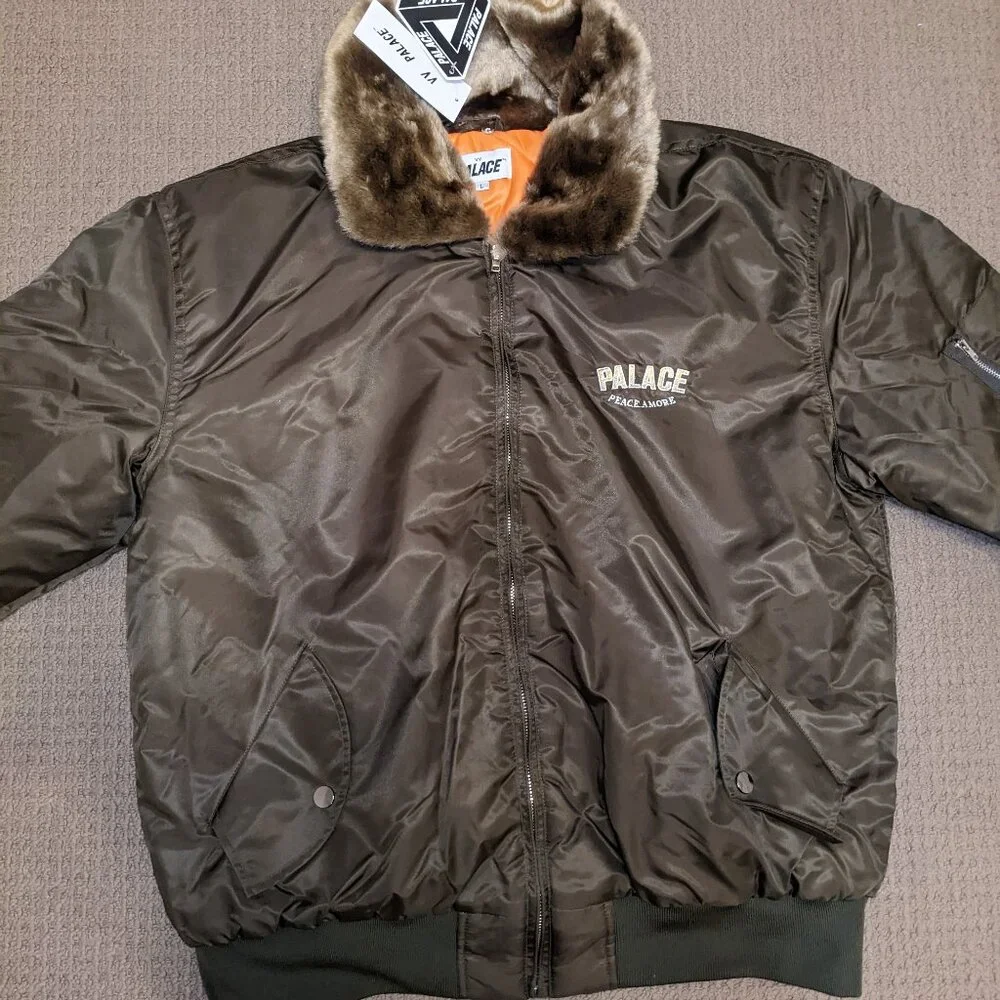 Palace Peace Amore Bomber Jacket - Picture 2 of 10